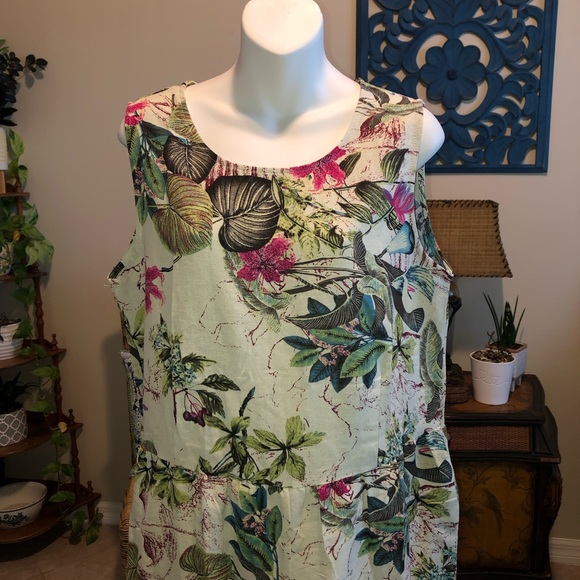 Zanzea L Oversized Tropical Jumpsuit - Picture 11 of 12